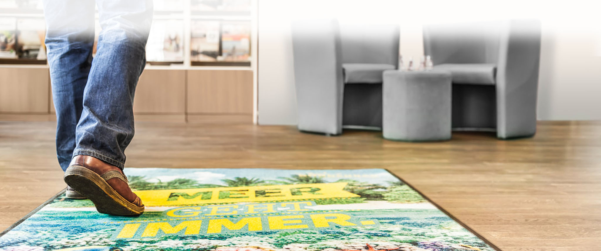 Fußmatte individuell gestalten