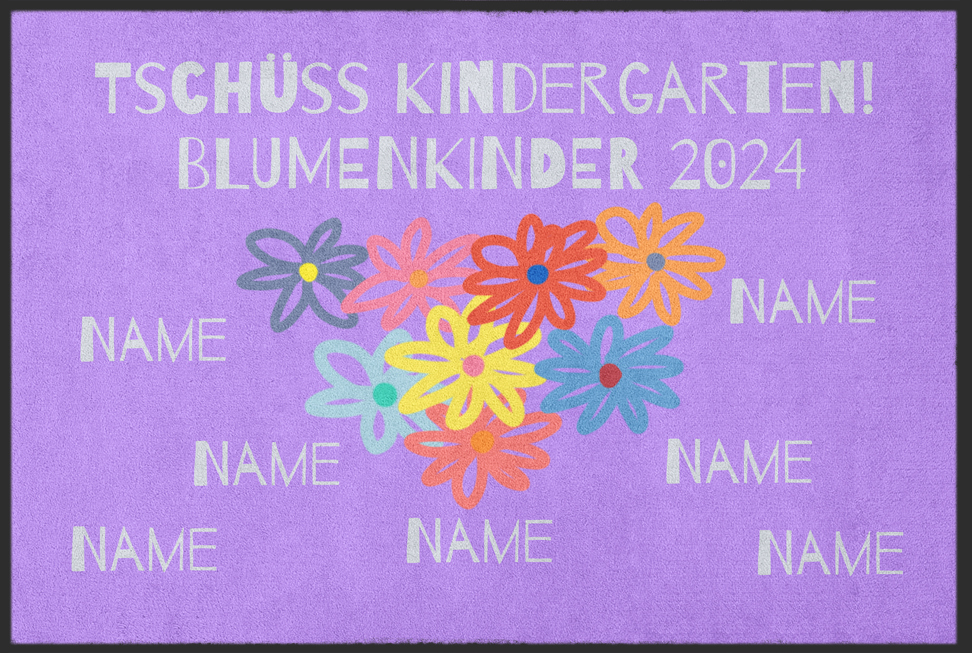 Abschiedsgeschenk Fussmatte 10255