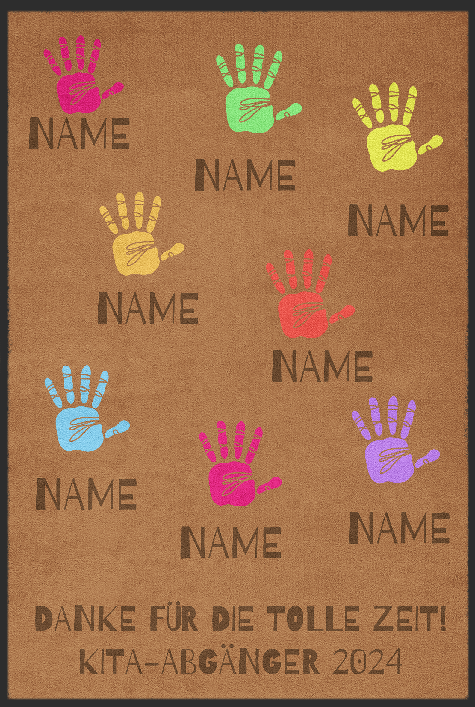 Abschiedsgeschenk Fussmatte 10281