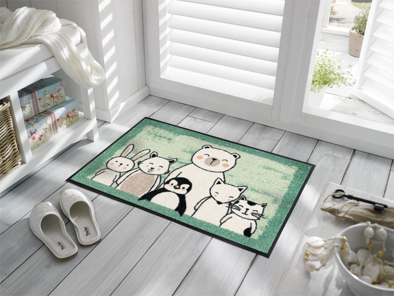 Animal Friends wash + dry Fußmatte