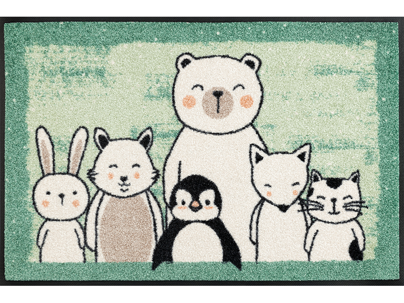 Animal Friends wash + dry Fußmatte