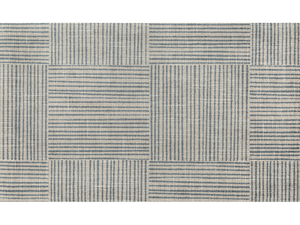 Fußmatte mit grauen und braunen Linien in rechteckigen Formen