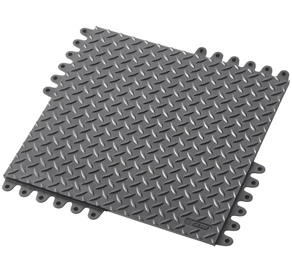 De-Flex® ESD 573 Notrax Elektrostatische Entladung Matten Schwarz