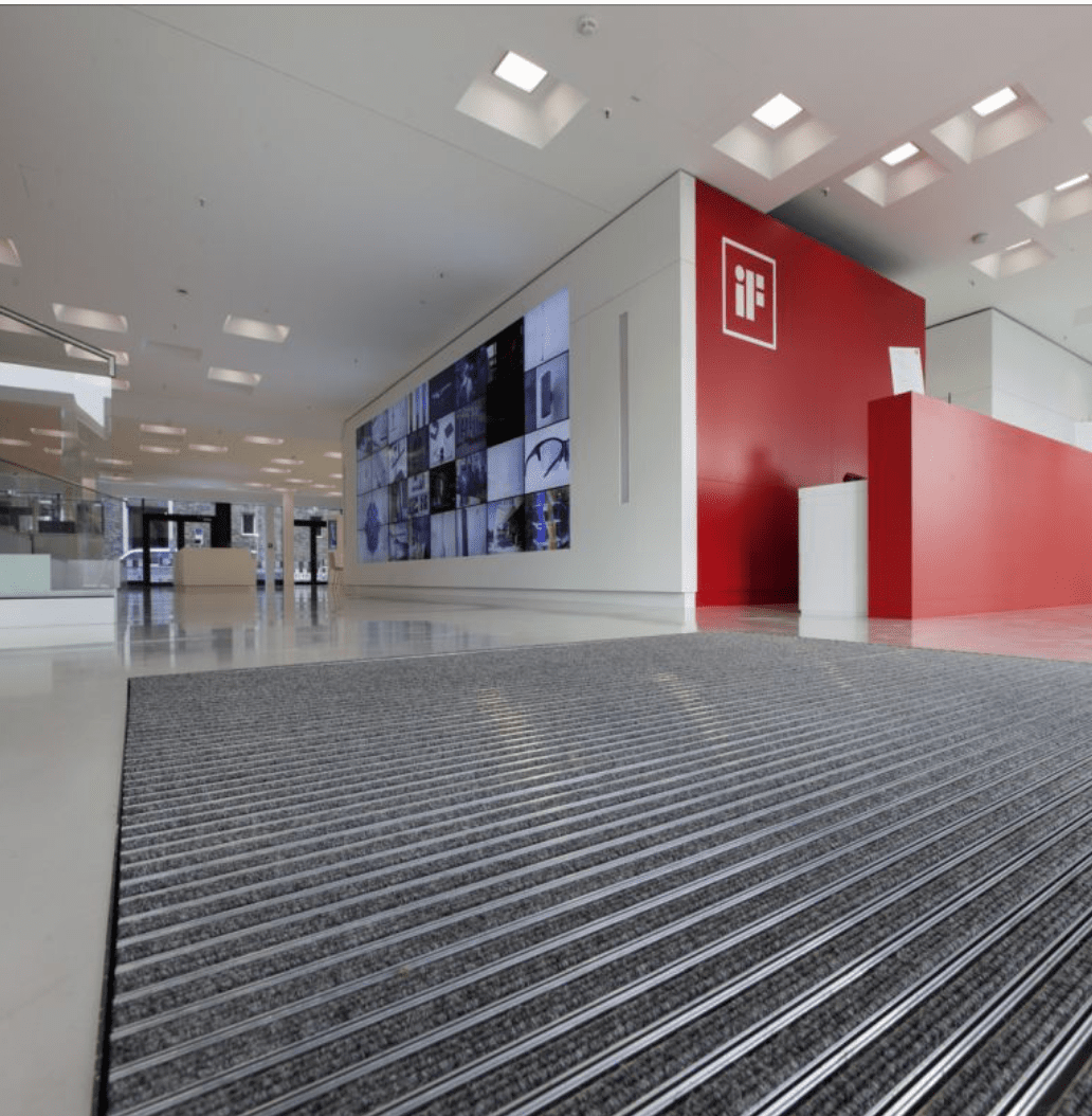 EMCO Eingangsmatte DIPLOMAT Premium P Outdoor mit Bürstenleiste