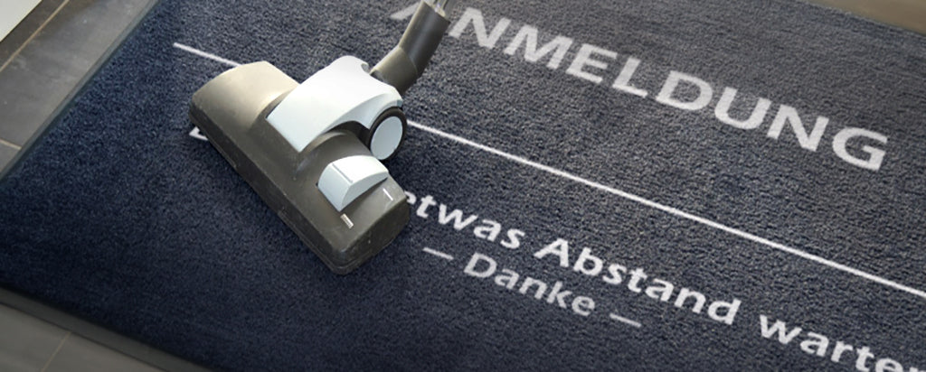 Eingangsmatte individuell mit Logo – bedruckte Logomatte für Unternehmen & Gewerbe