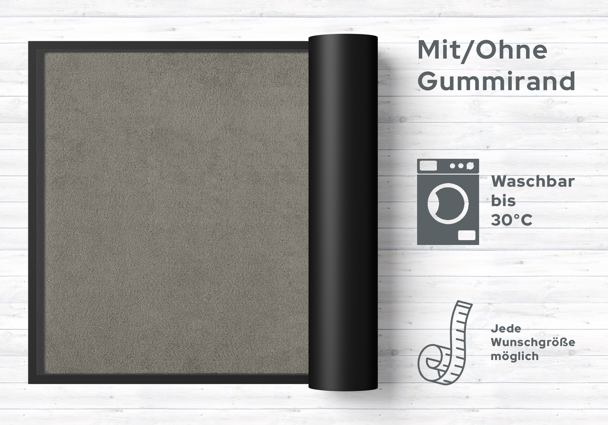 Fußmatte Neutral Farbe 013