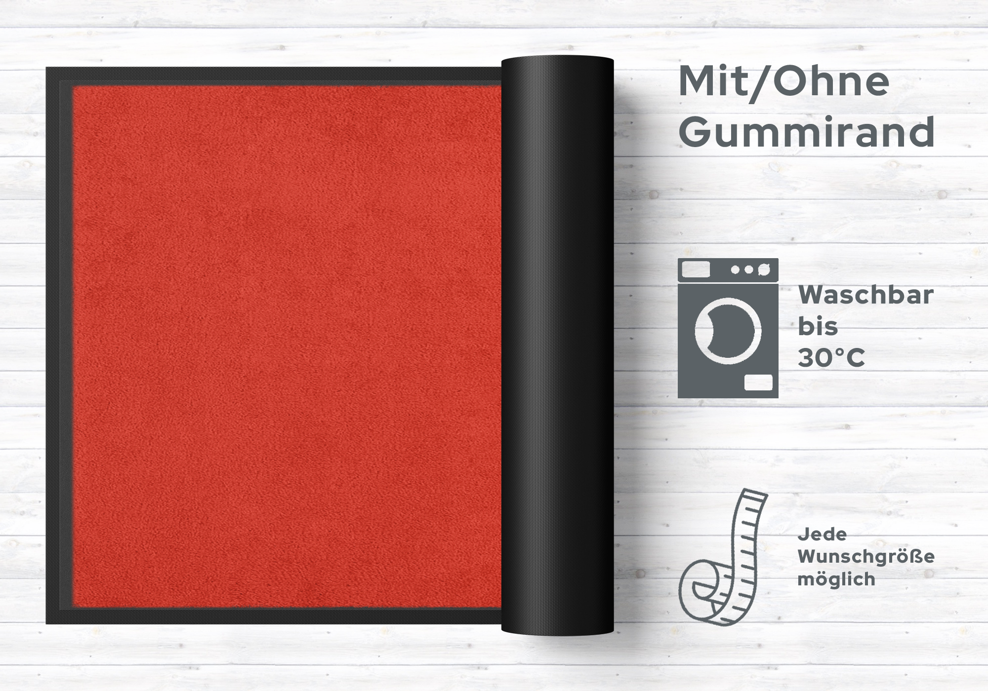 Fußmatte Neutral Farbe 026