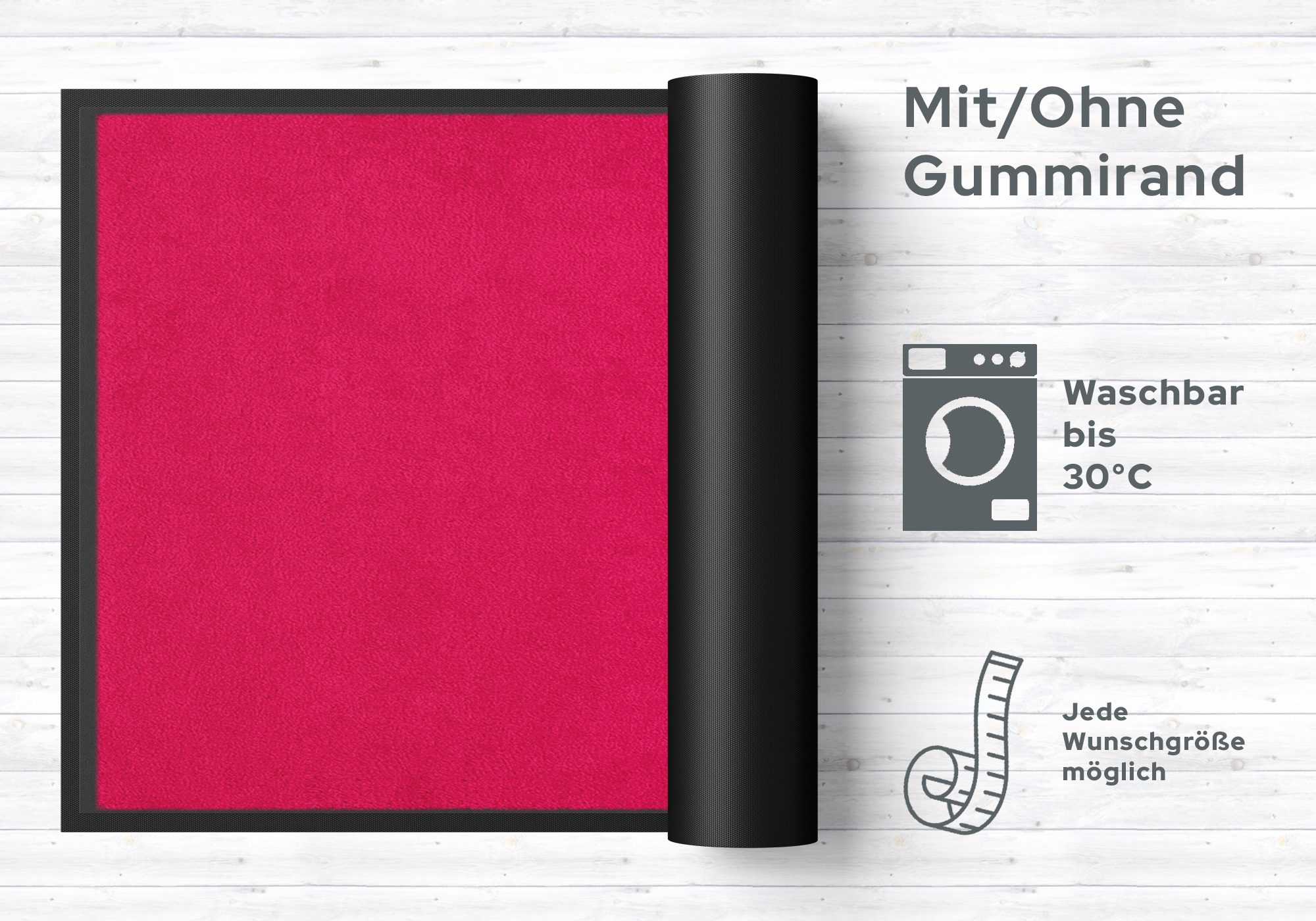 Fußmatte Neutral Farbe 034