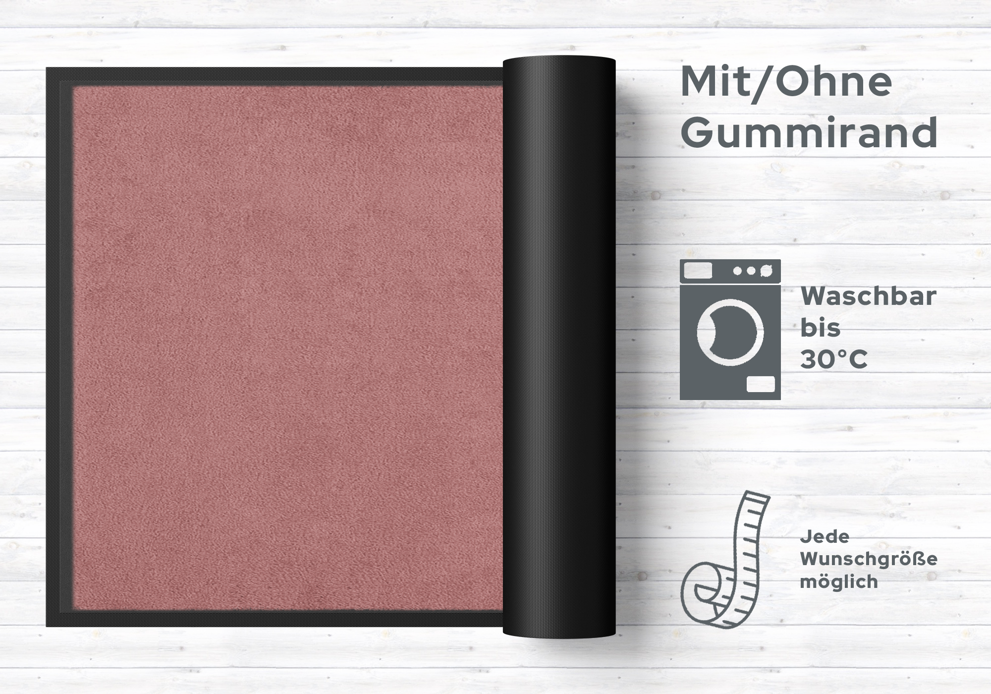 Fußmatte Neutral Farbe 042