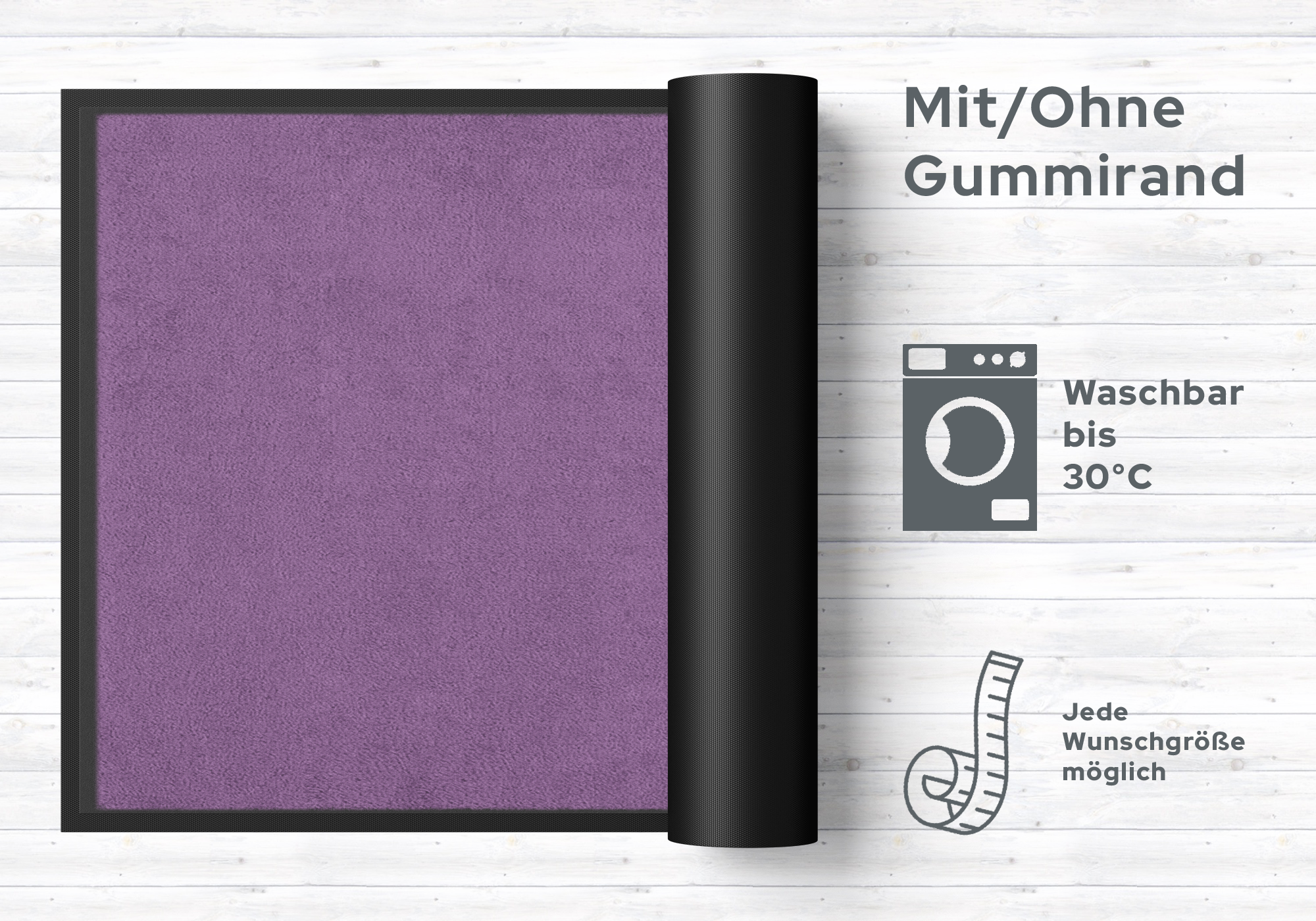 Fußmatte Neutral Farbe 046