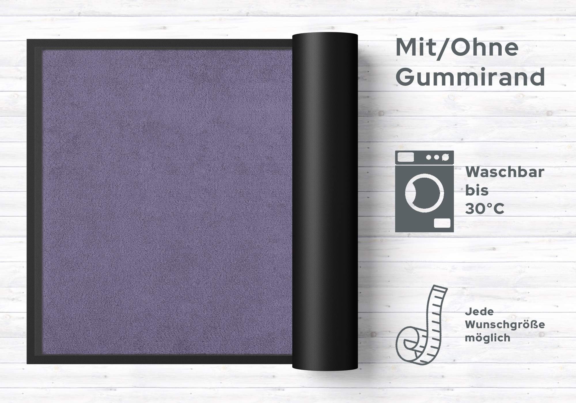 Fußmatte Neutral Farbe 047