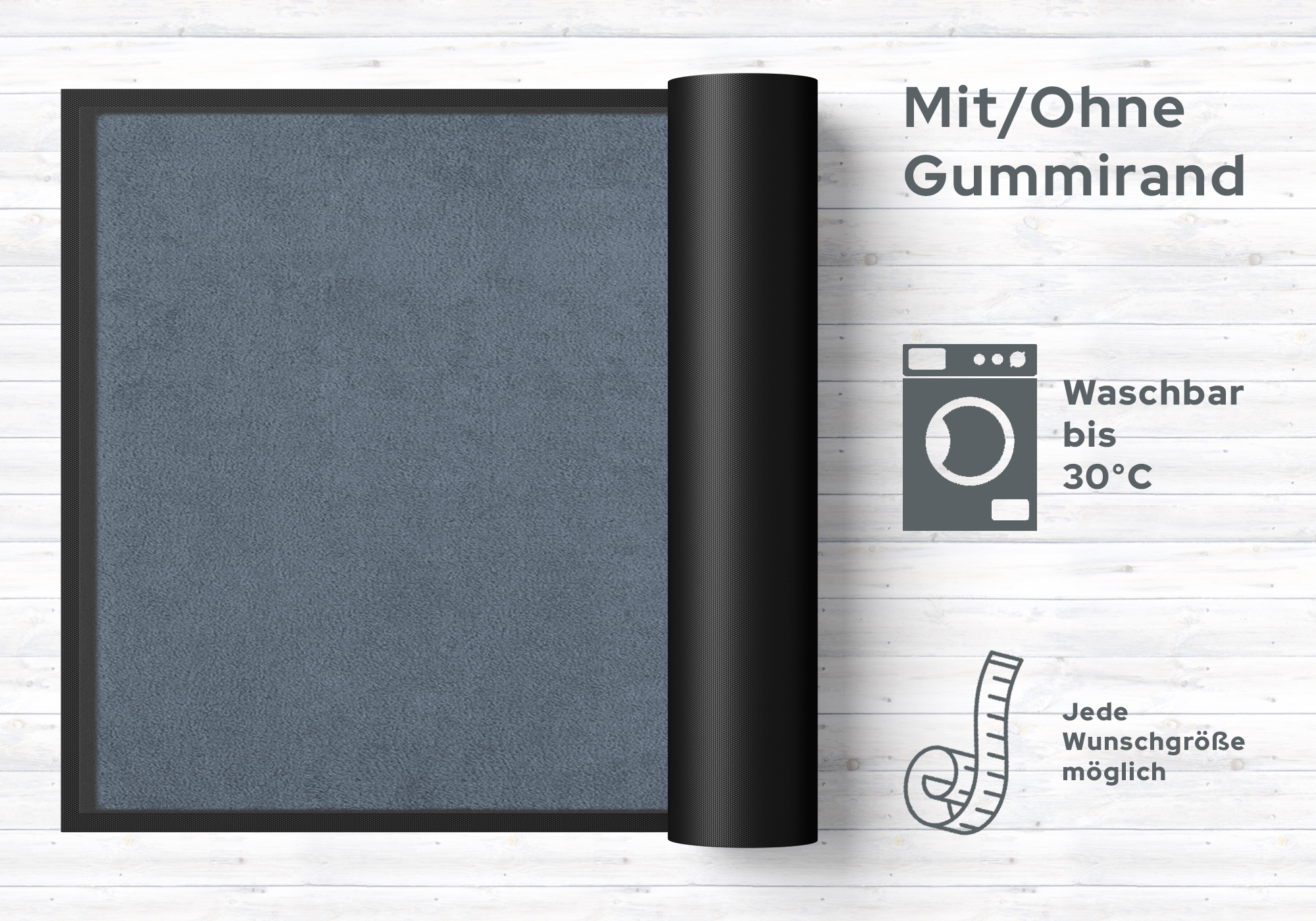 Fußmatte Neutral Farbe 054