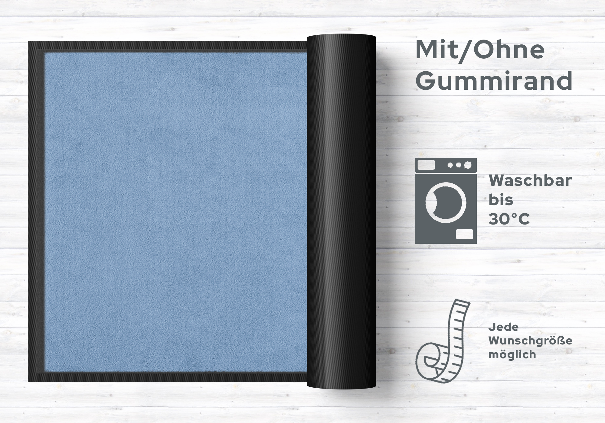 Fußmatte Neutral Farbe 060