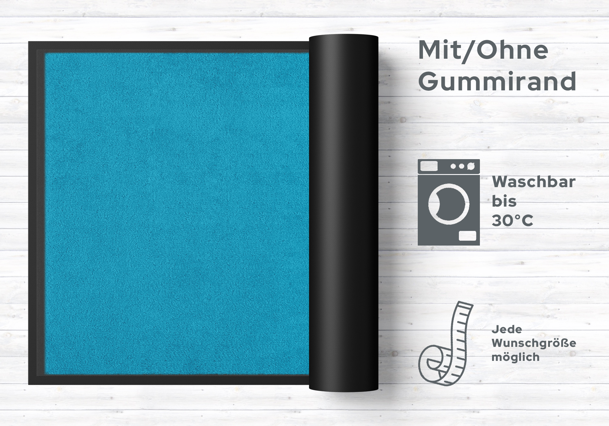 Fußmatte Neutral Farbe 062