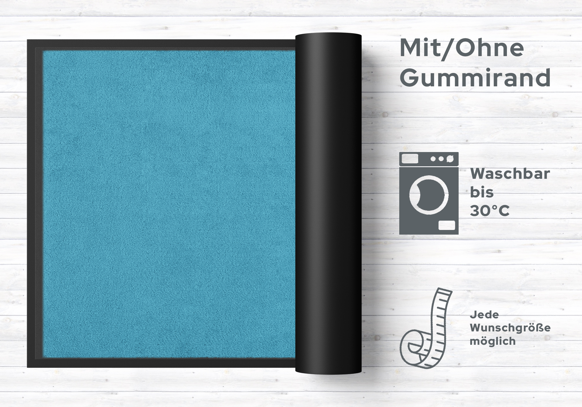 Fußmatte Neutral Farbe 064