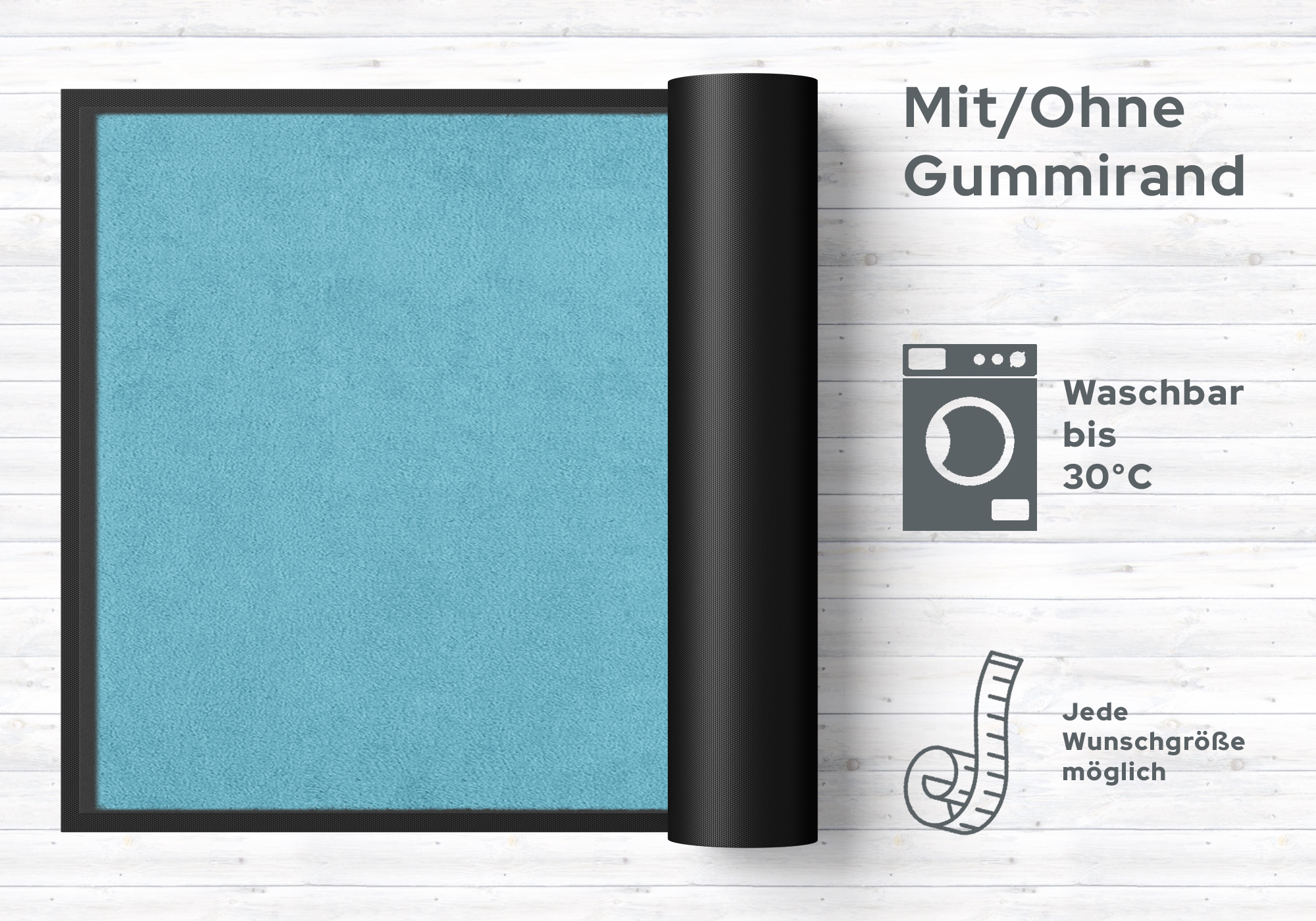 Fußmatte Neutral Farbe 065