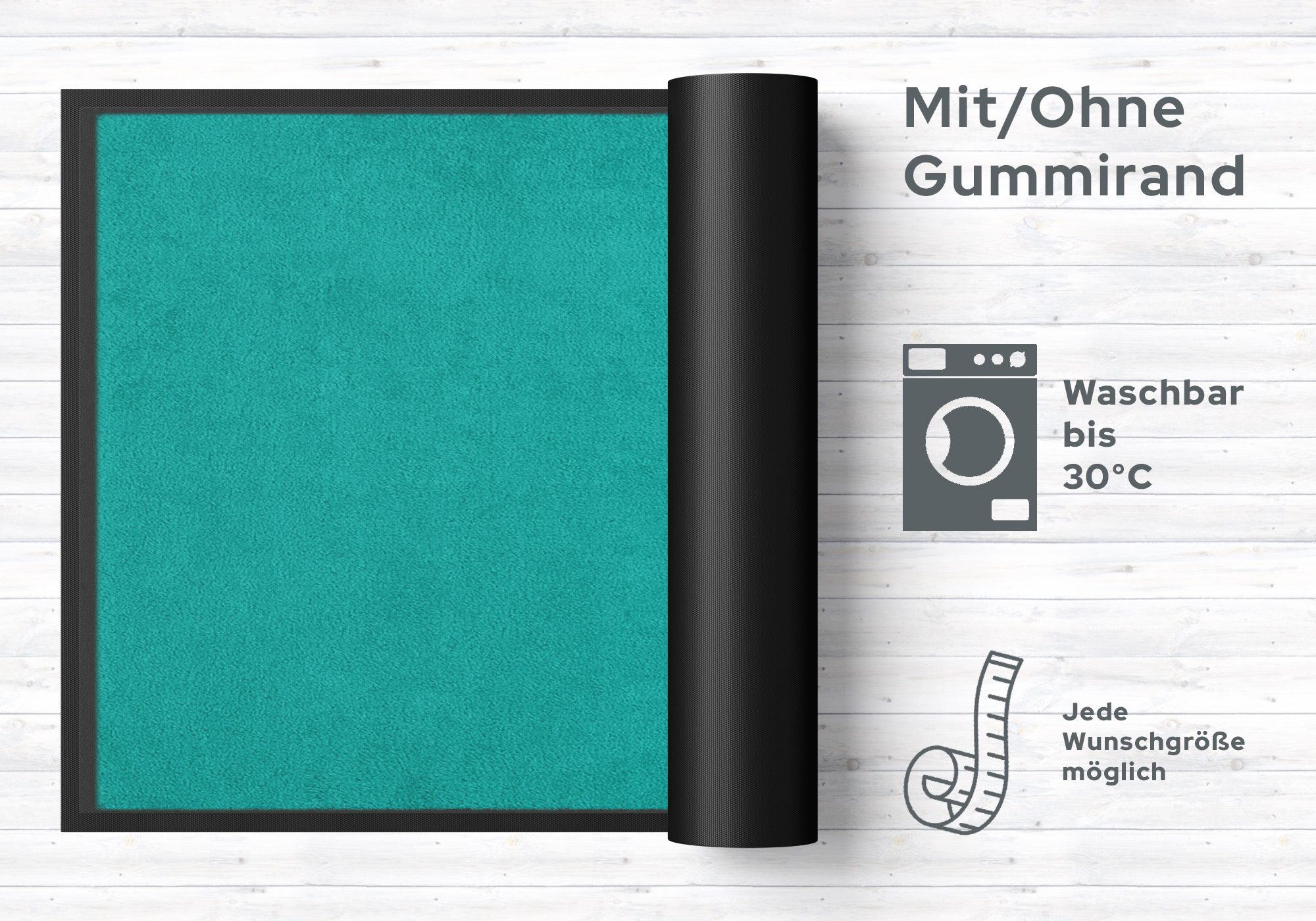 Fußmatte Neutral Farbe 068