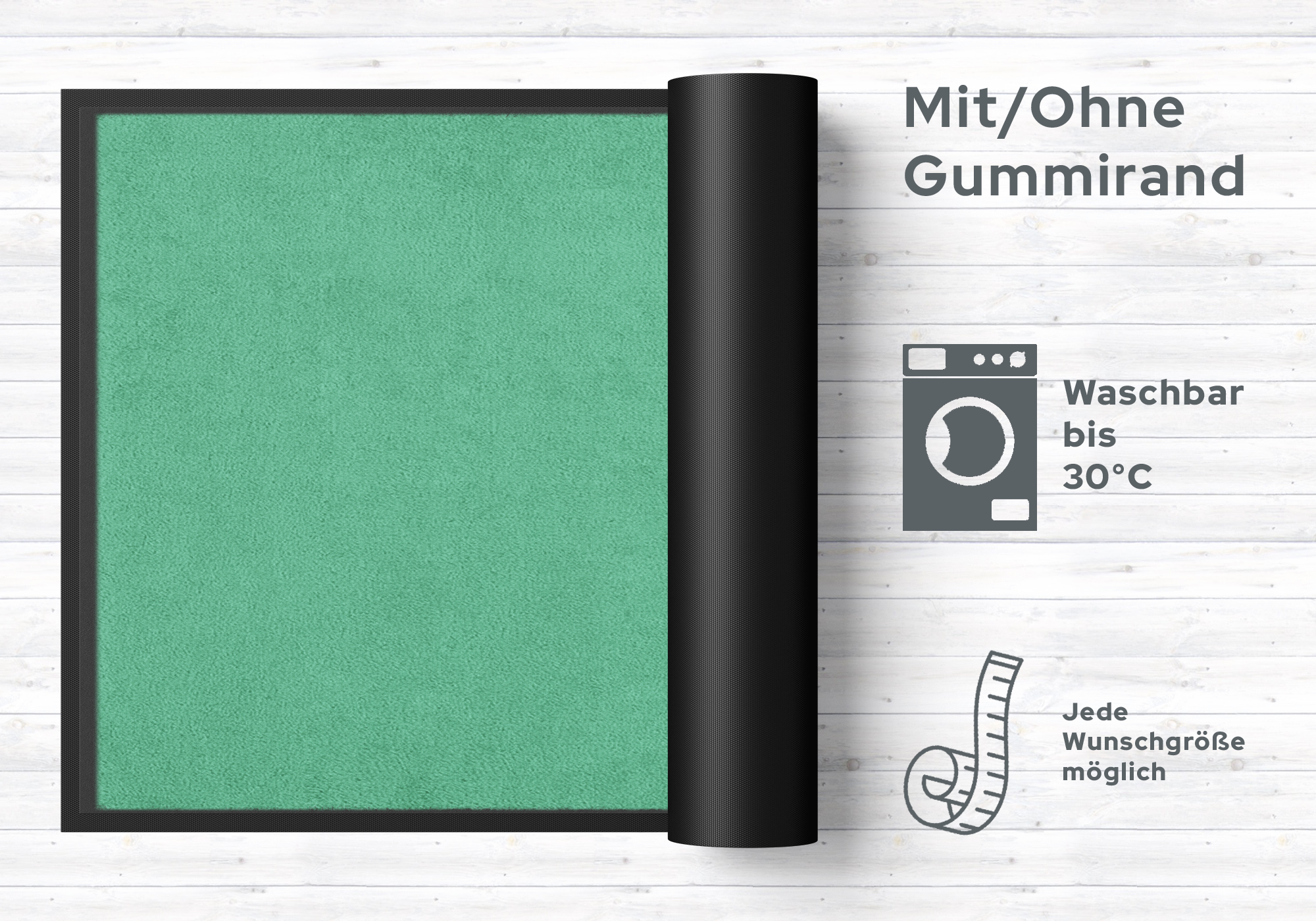 Fußmatte Neutral Farbe 070