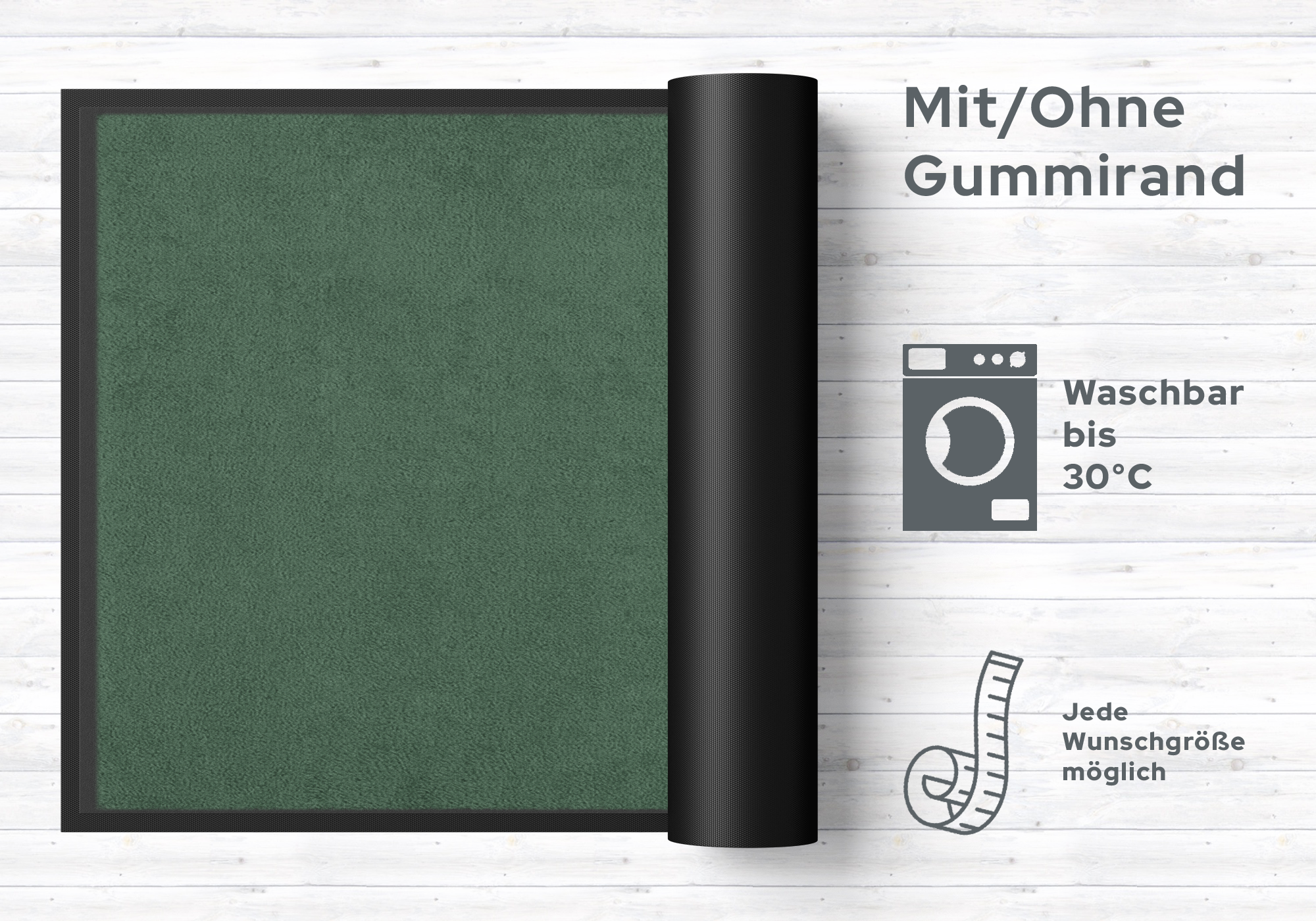 Fußmatte Neutral Farbe 072