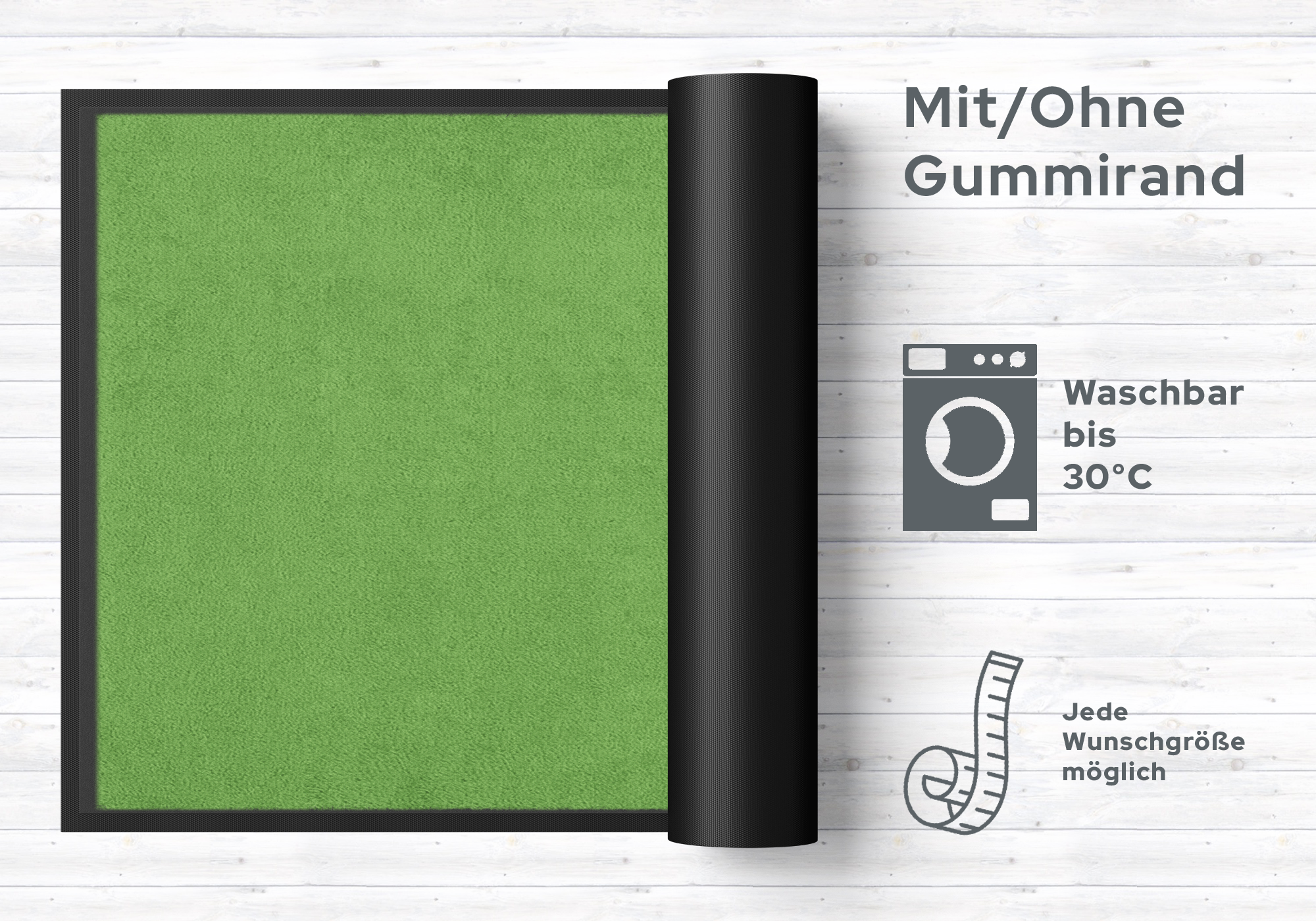 Fußmatte Neutral Farbe 078