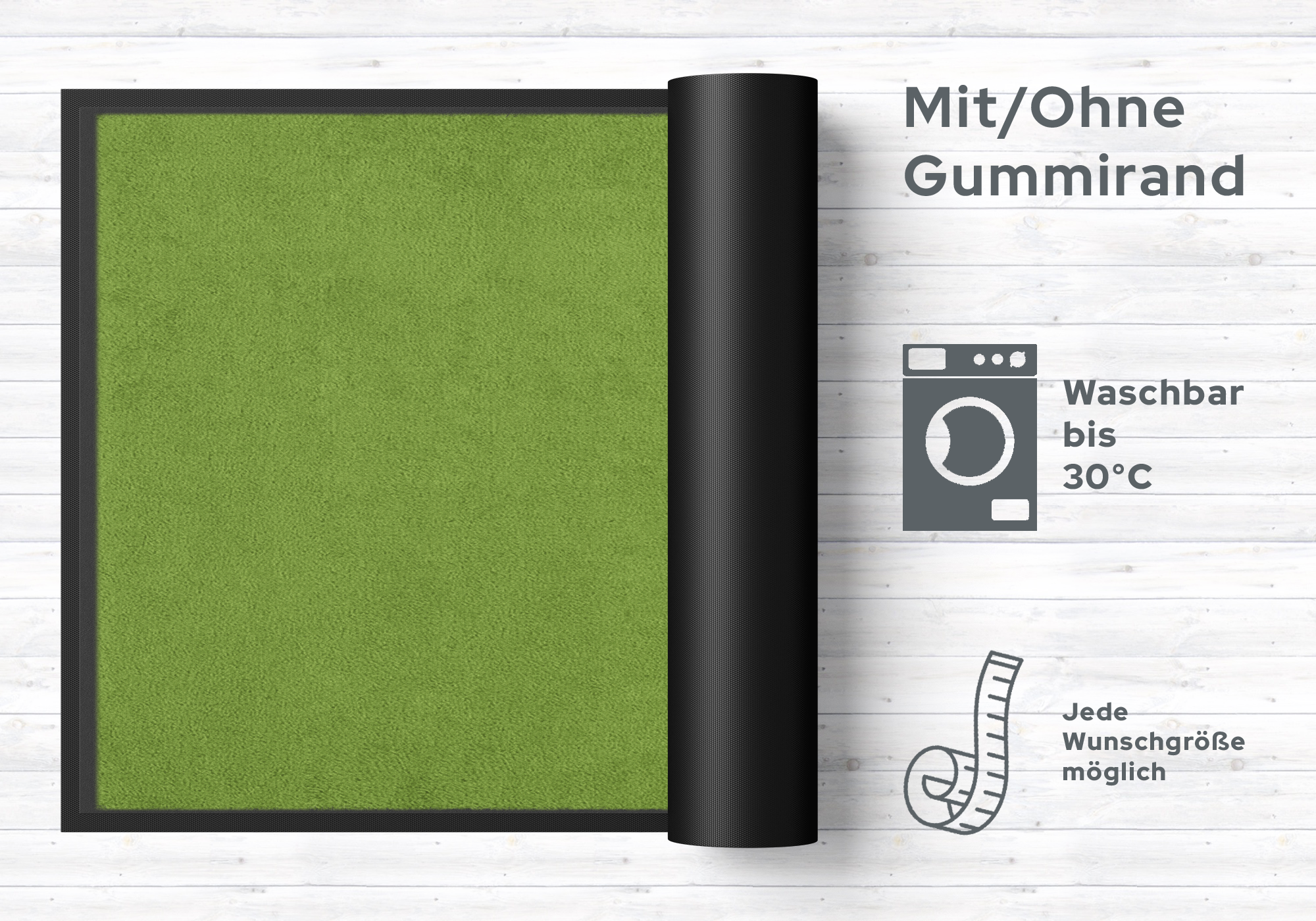 Fußmatte Neutral Farbe 081