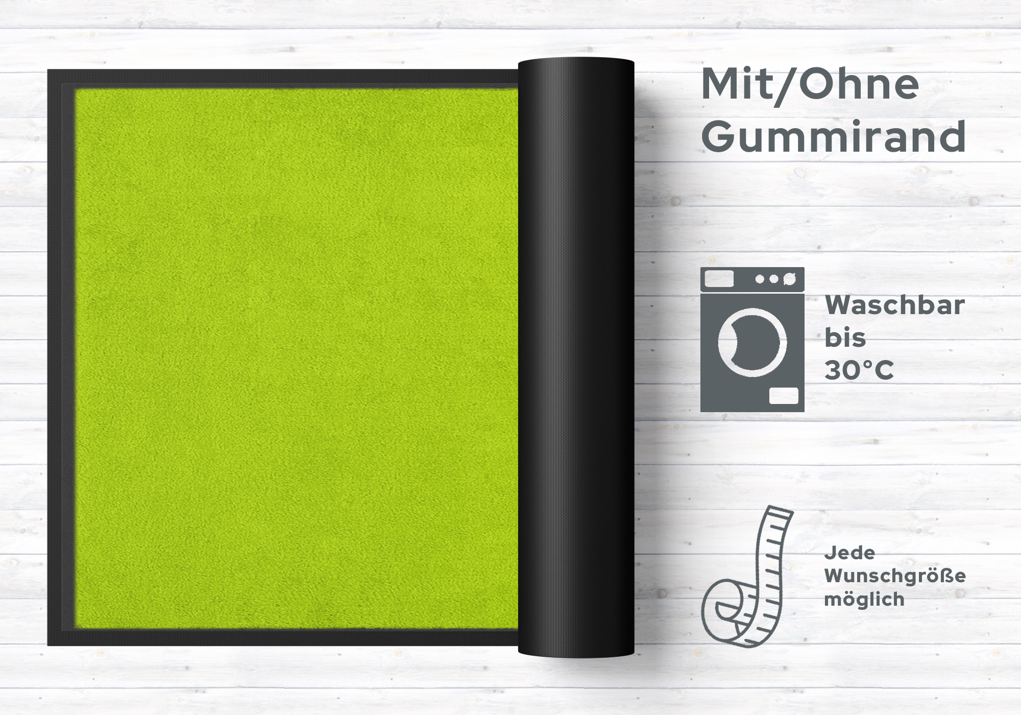 Fußmatte Neutral Farbe 084