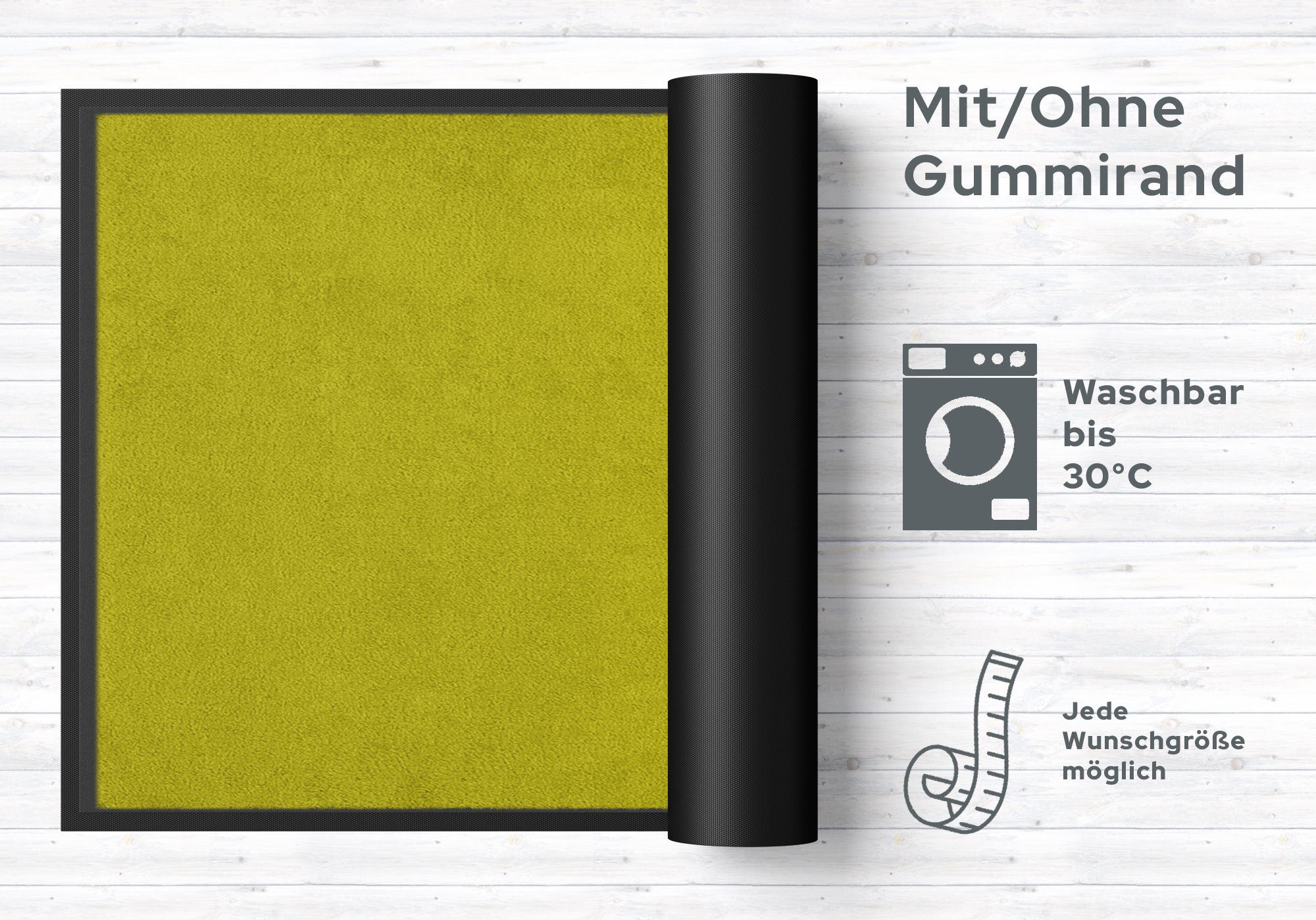 Fußmatte Neutral Farbe 086