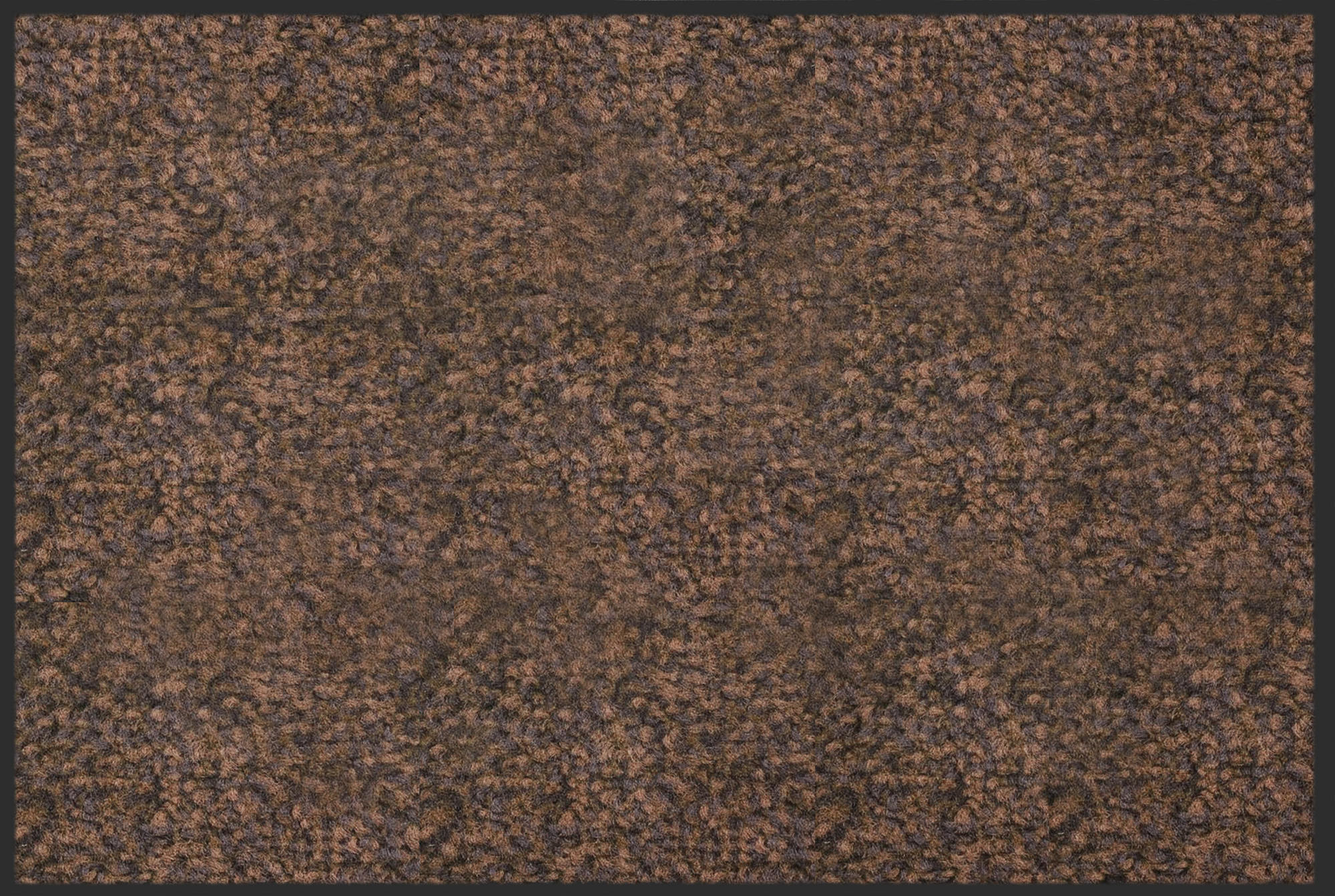 Fußmatte Meliert braun