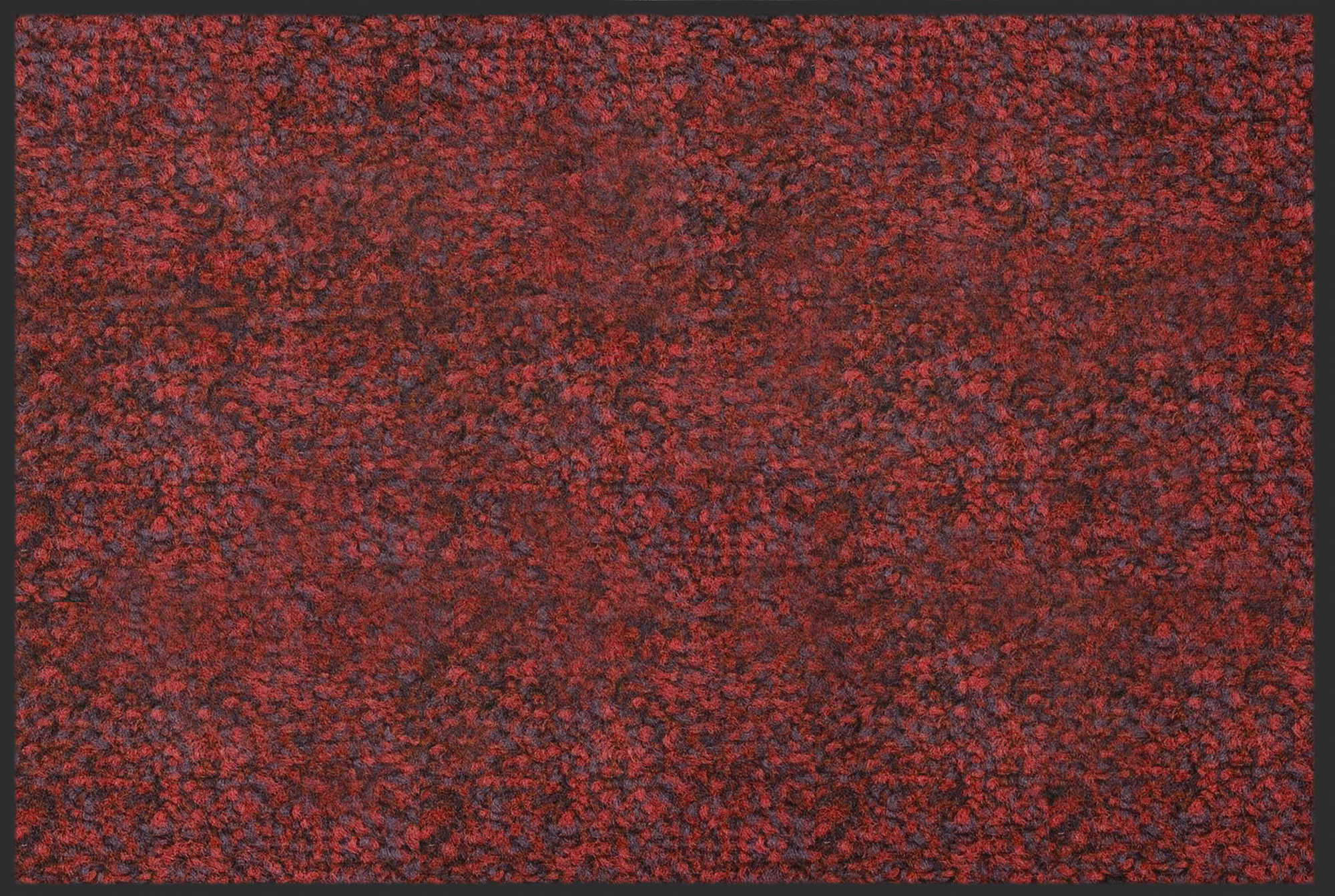 Fußmatte Meliert Rot