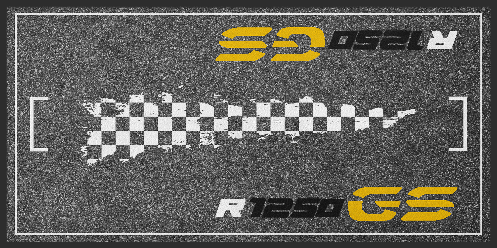 Motorradteppich BMW R 1250 GS