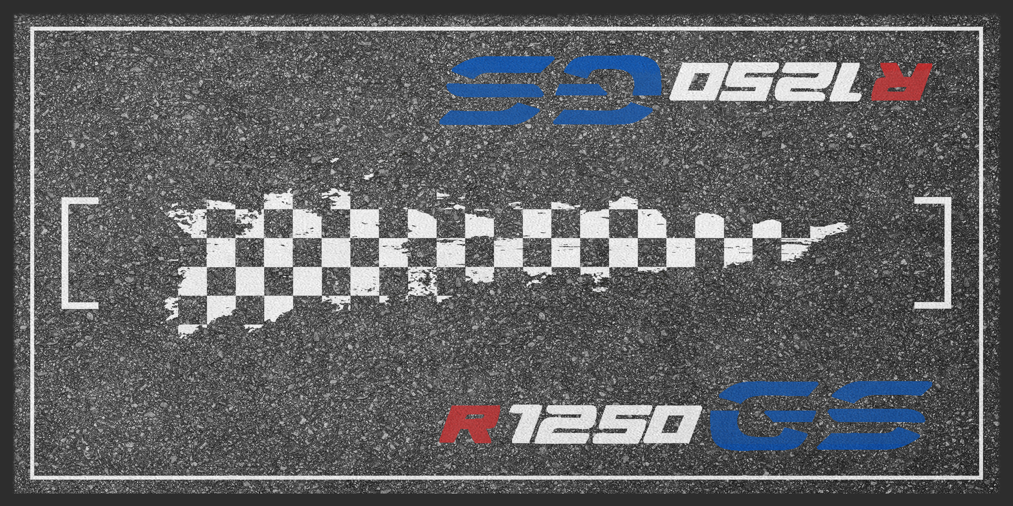 Motorradteppich BMW R 1250 GS Rallye