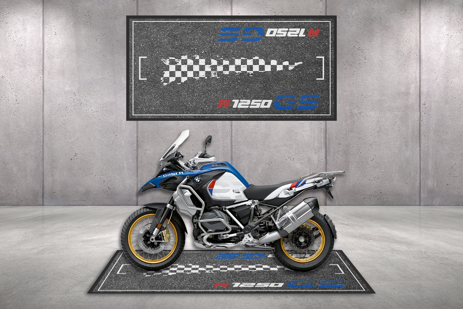 Motorradteppich BMW R 1250 GS Rallye