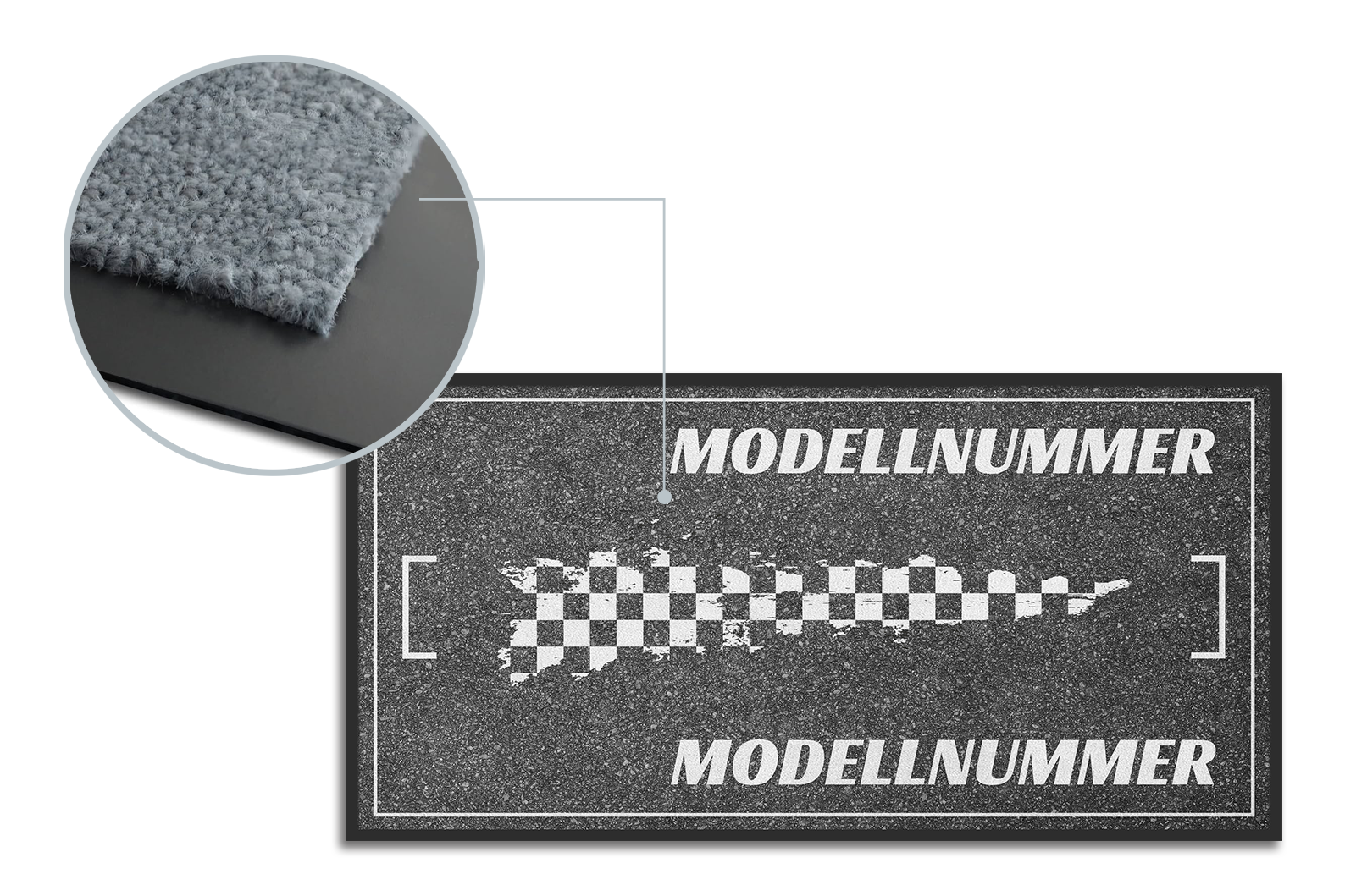 Motorradteppich BMW R 1250 GS Rallye