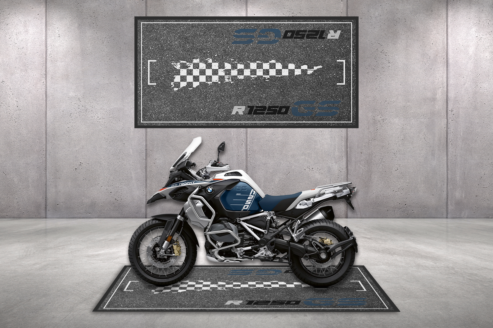 Motorradteppich BMW R 1250 GS Triple Black