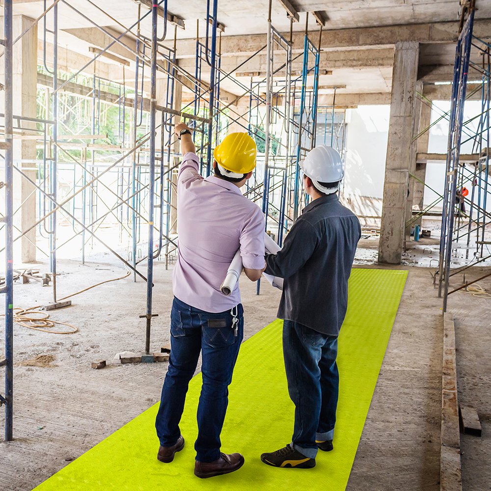 SitePath Logomatte Bodenmarkierung – bedruckte Gehweg-Markierungsmatte für Industrie & Gewerbe