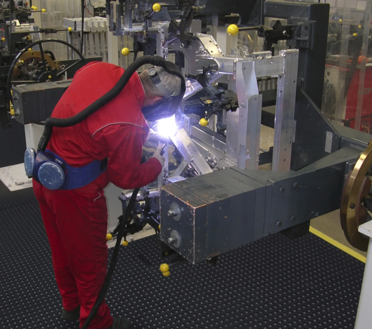 Skywalker HD™ Nitrile FR 465 Notrax Schweißmatte Schwarz