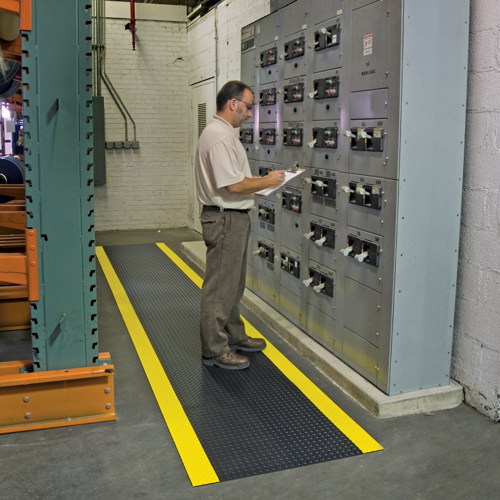 Switchboard Matting - Diamond 831 Notrax isolierte Matte elektrische Sicherheit