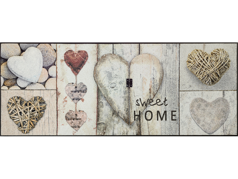 Vintage Hearts wash + dry Matte