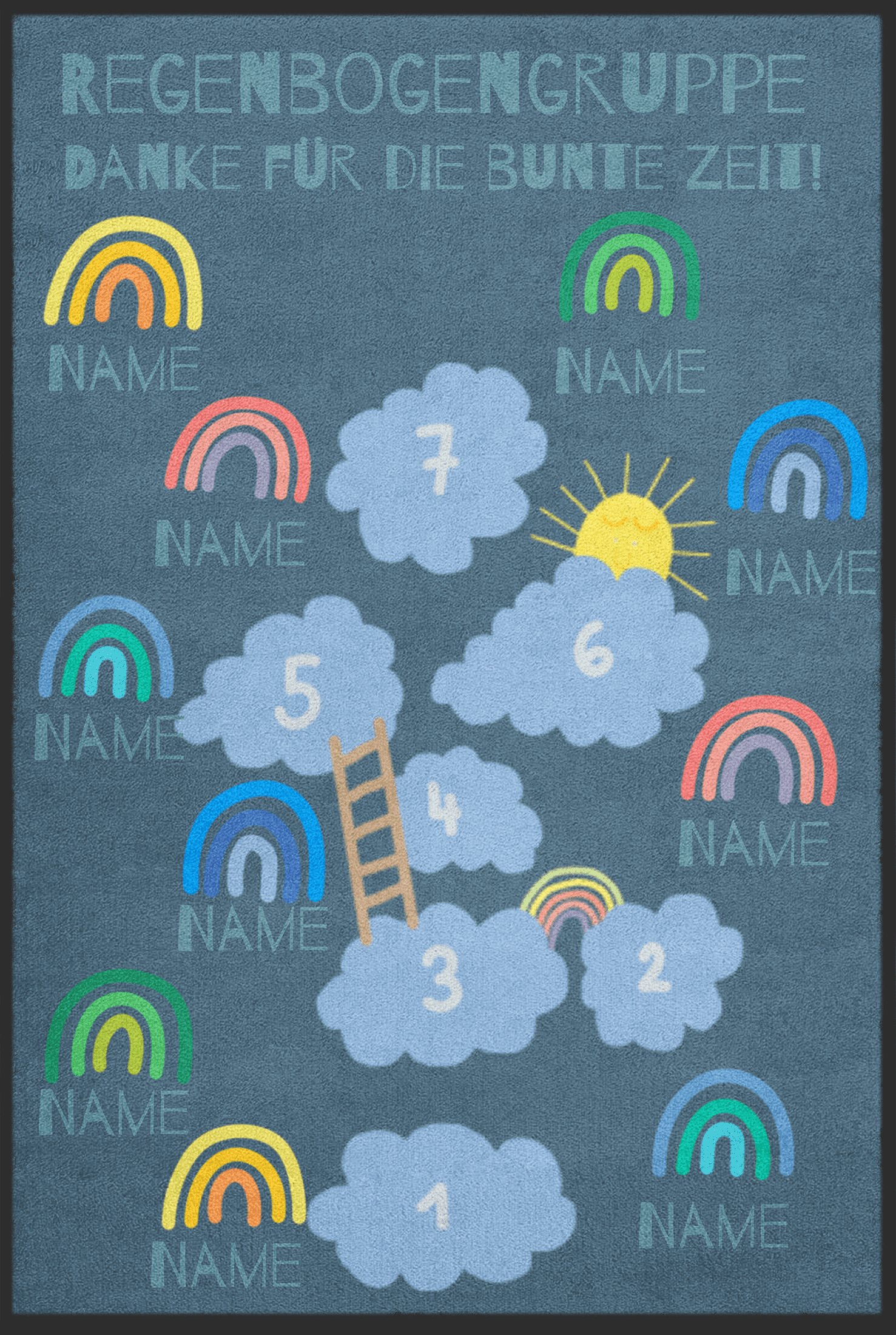 Abschiedsgeschenk Fussmatte 10224