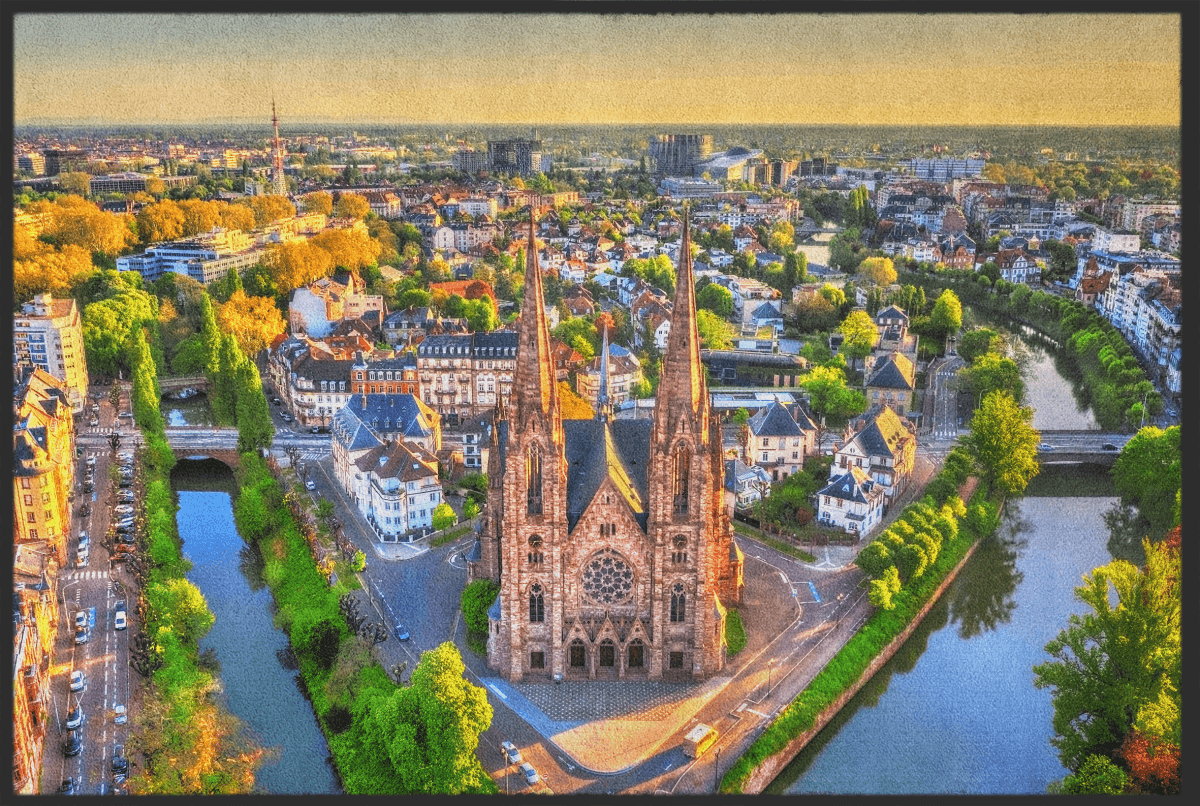 Fussmatte Straßburg 10404