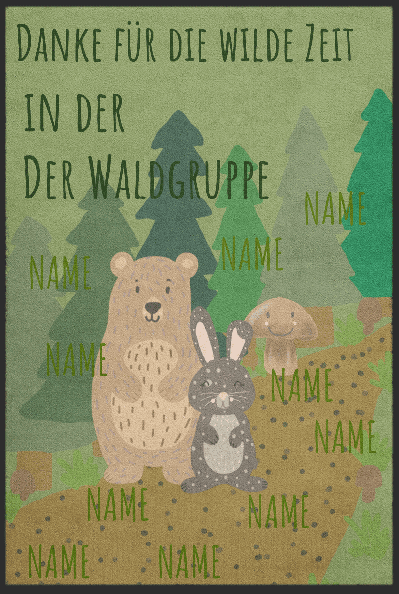 Abschiedsgeschenk Fussmatte 10211