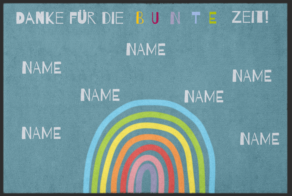 Abschiedsgeschenk Fussmatte 10256