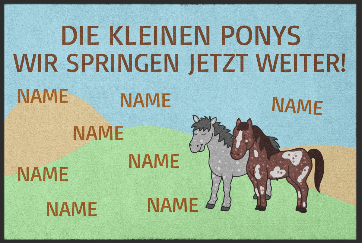 Abschiedsgeschenk Fussmatte 10271