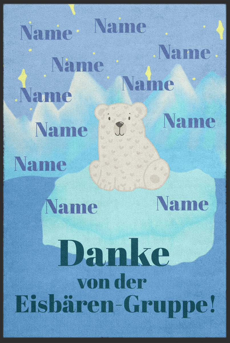 Abschiedsgeschenk Fussmatte 10289