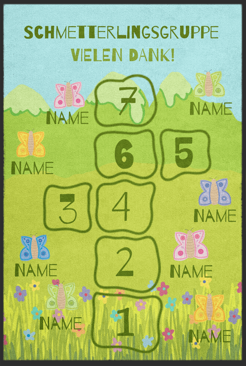 Abschiedsgeschenk Fussmatte 10294