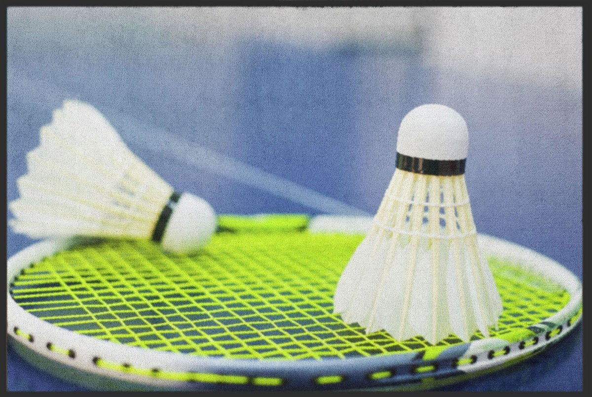 Fussmatte Badminton 6369