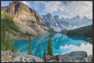 Bild in Slideshow öffnen, Fussmatte Banff Nationalpark 4504 - Fussmatte Individuell
