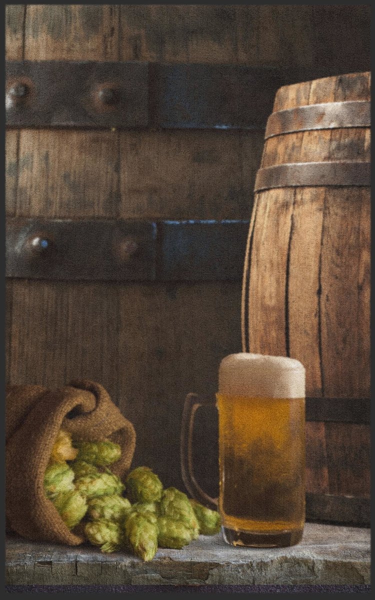 Fussmatte Bier 7236
