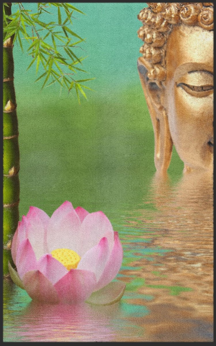 Fussmatte Buddha 7210