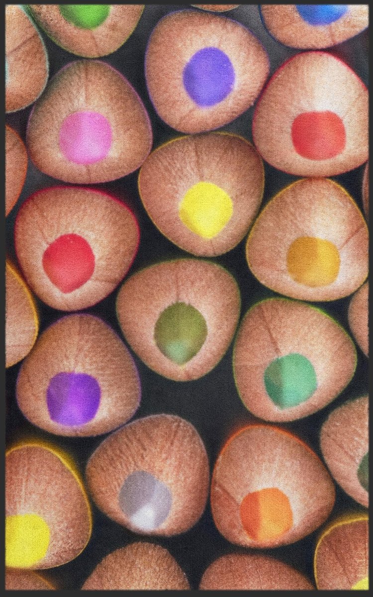 Fussmatte Bunte Stifte 7232